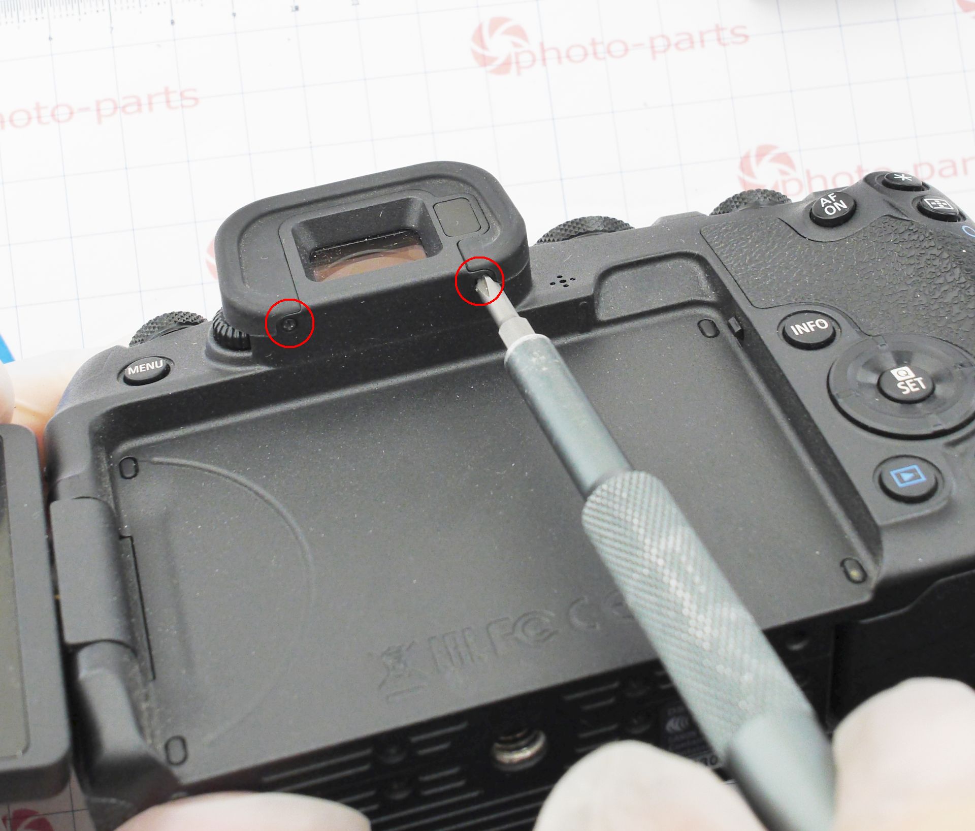 Canon EOS RP err 06 и почти полноценный ремонт
